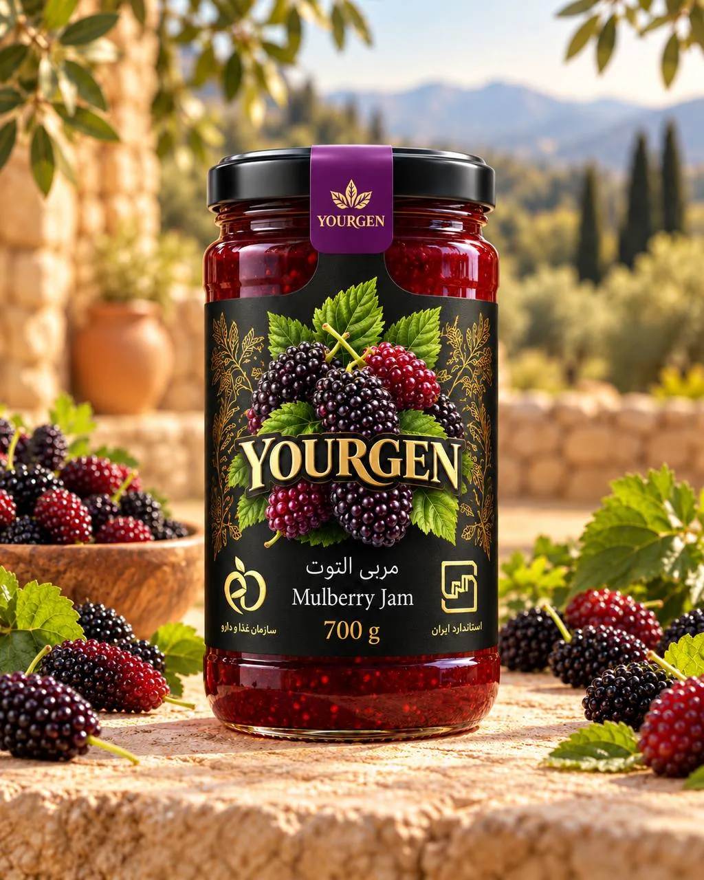 Mulberry Jam · 700 g