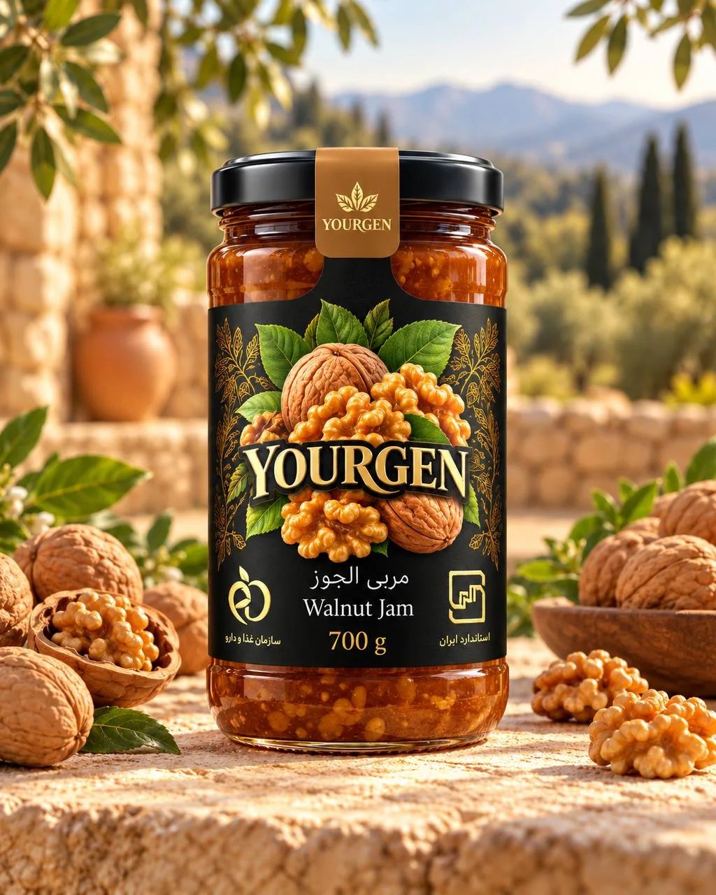 مربای گردو · ۷۰۰ گرم